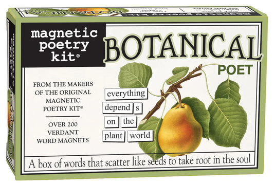 Botanical Poet Magnetic Poetry