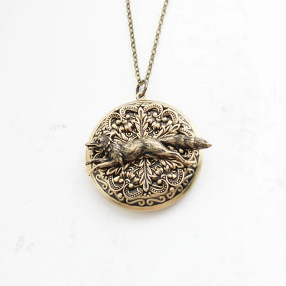 Antiqued Brass Locket | A Pocket of Posies