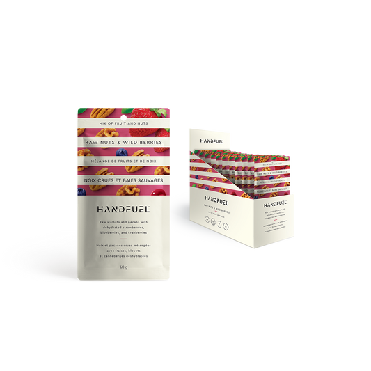Raw Nuts & Wild Berries 40g | Handfuel