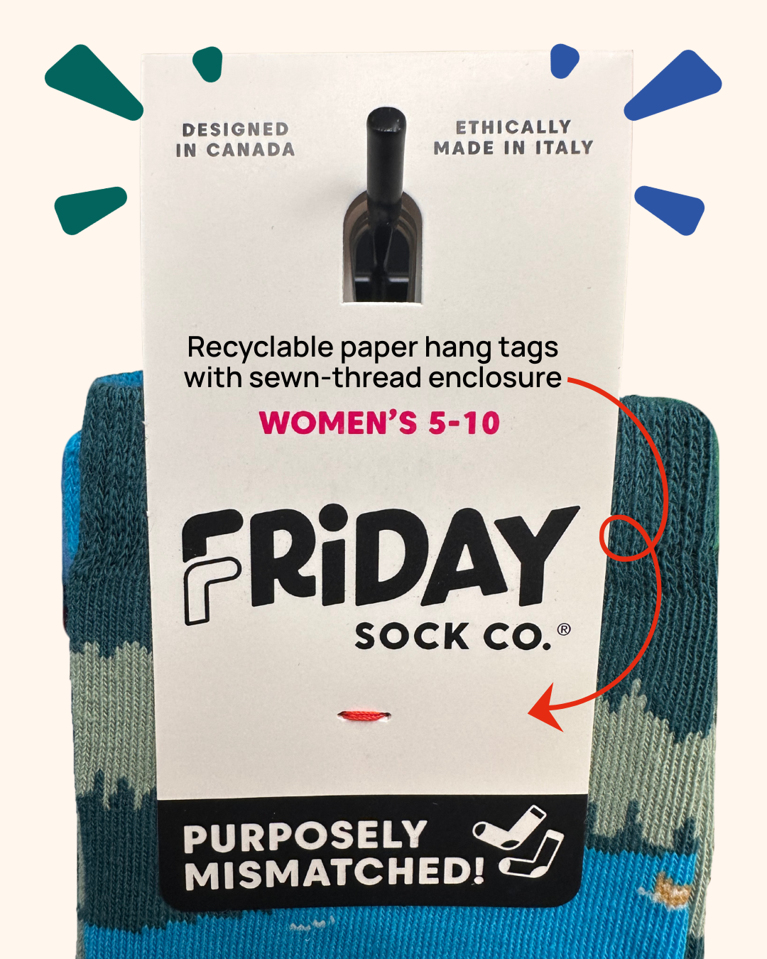Friday Sock Co. - Women's Butterfly Crew Socks - Spring Mother's Day Gift: Women’s 5 – 10