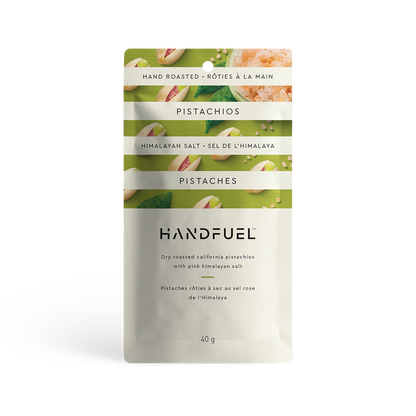 Dry Roasted Himalayan Salt Pistachios 40g | Handfuel