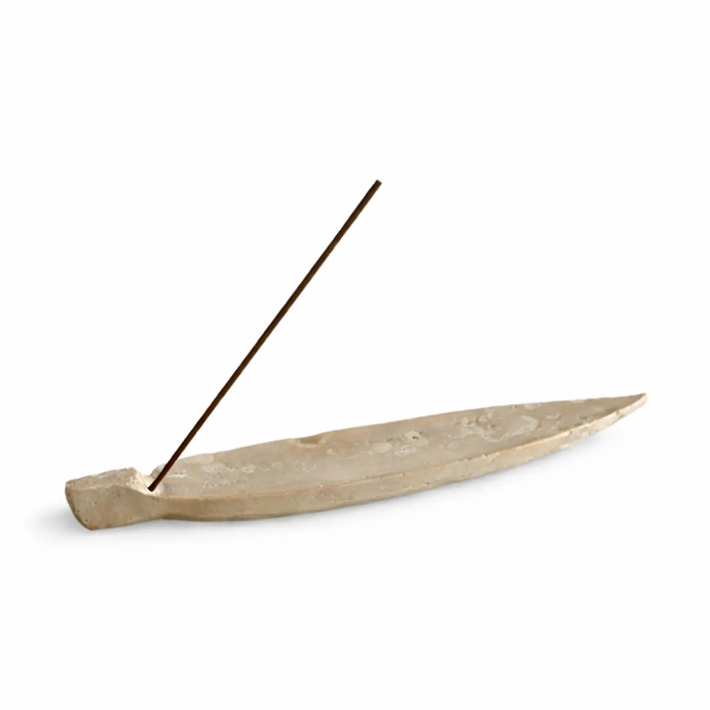Drift Travertine Incense Holder | Bursera