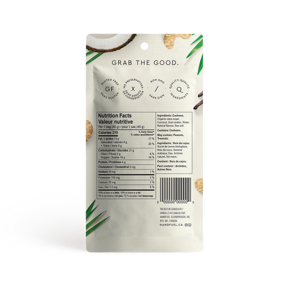 Coconut Cashews 40g X | Handfuel