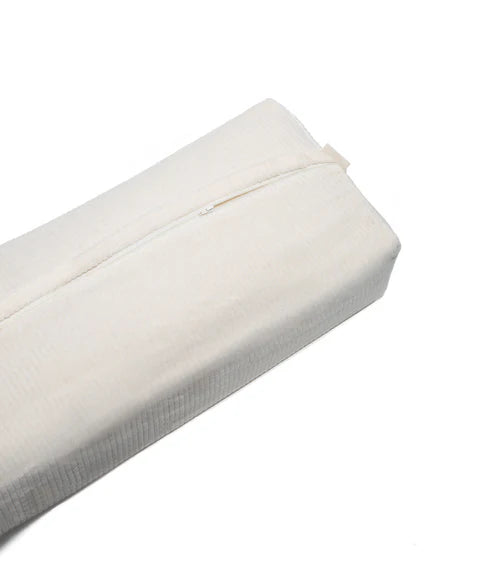 B,Halfmoon Corduroy Rectangular Bolster - Birch