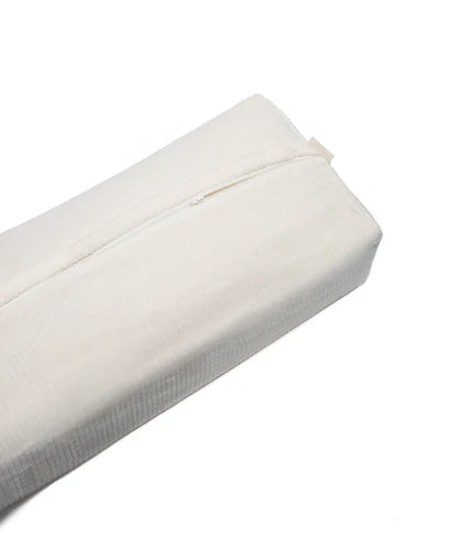B,Halfmoon Corduroy Rectangular Bolster - Birch