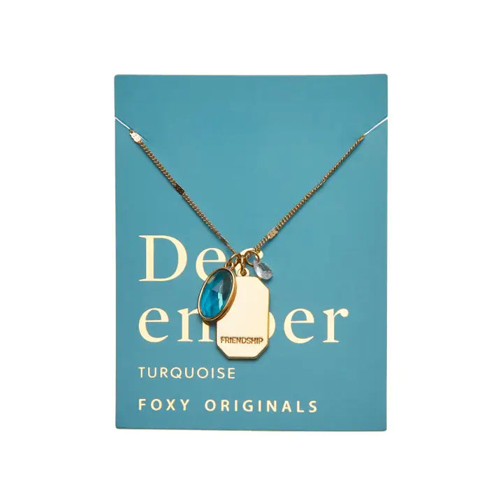 Foxy Originals - December Birthstone Necklace