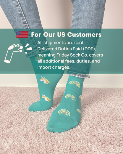 Friday Sock Co. - Women's Flower Vine Crew Socks - Perfect Mother’s Day Gift: Women’s 5 – 10