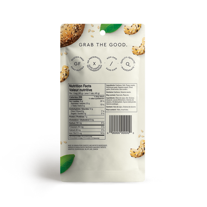 Everything Bagel Cashews 40g | Handfuel