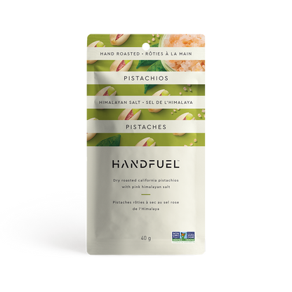 Dry Roasted Himalayan Salt Pistachios 40g | Handfuel
