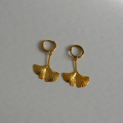 Sve Jewels Ginkgo Earrings