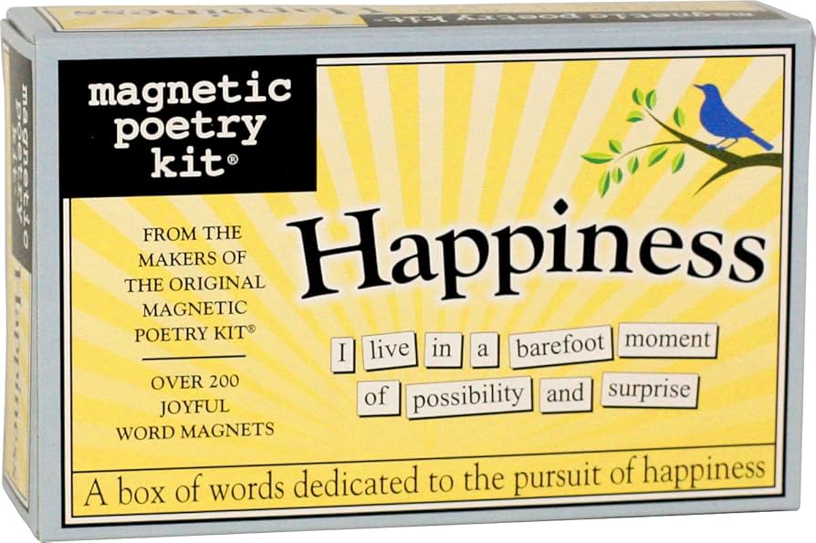 Happiness Magnetic Poetry