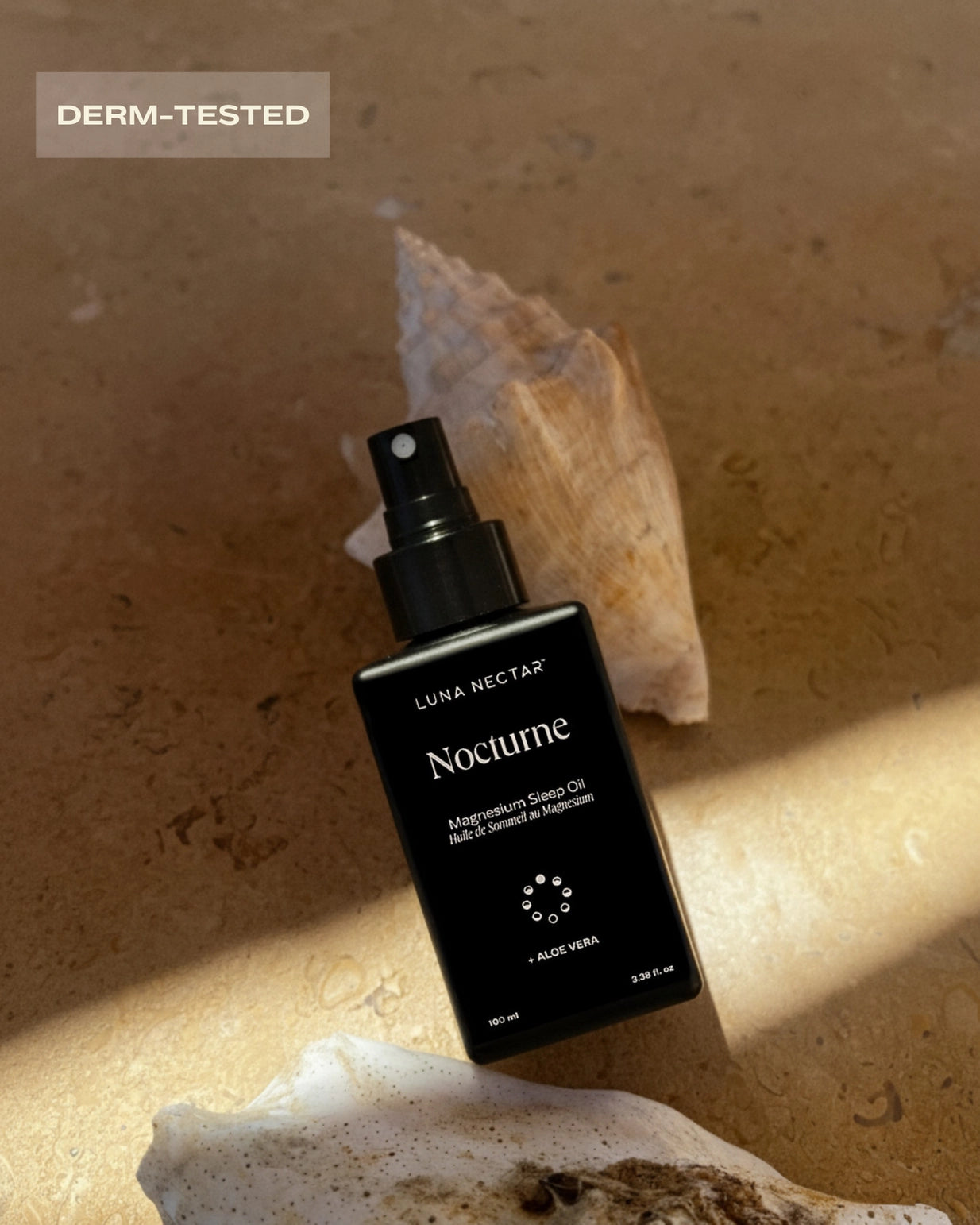 Nocturne Magnesium Sleep Oil |For Stress, Period Pain Relief