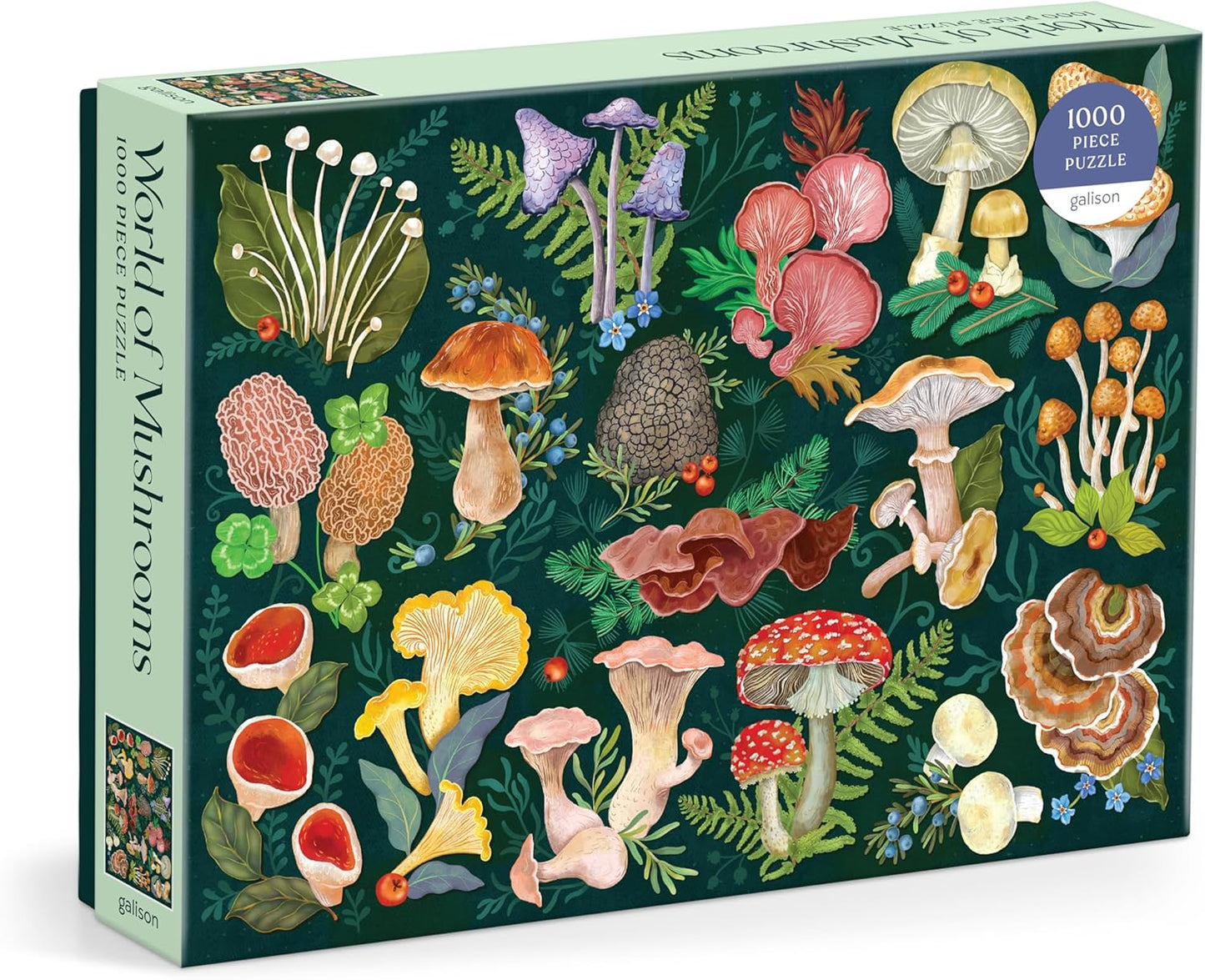 Puzzle | World of Mushrooms 1000 piece puzzle
