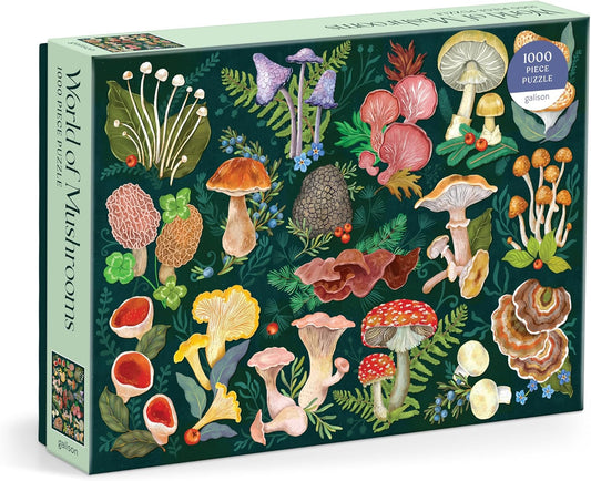 Puzzle | World of Mushrooms 1000 piece puzzle