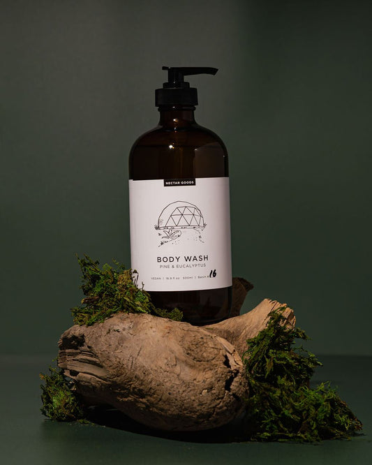 Nectar Goods | Body Wash, Pine + Eucalyptus