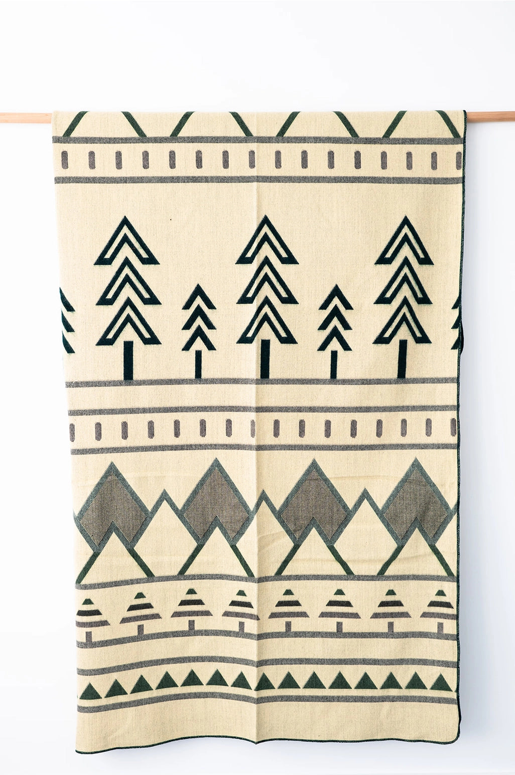 Tree Line Blanket | Balsam Fir