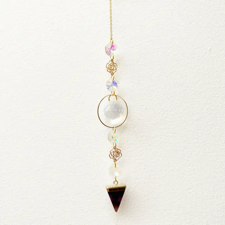 Wild Rose Suncatcher