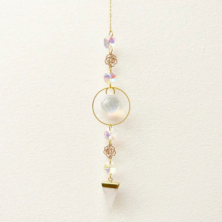 Wild Rose Suncatcher