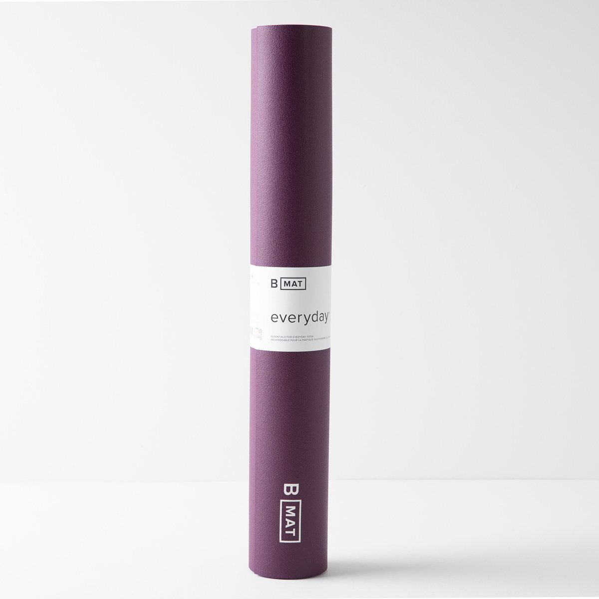 b.matヨガマット（ビーハーフムーン）4ミリ b, mat everyday 4mm yoga mat - grippy & supportive – b