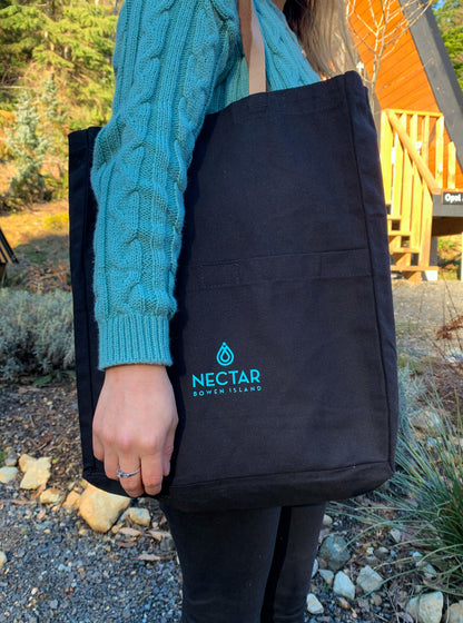 Nectar Canvas Bag (Black) – Nectar Goods