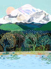 Anja Jane Art Print - Mount Baker