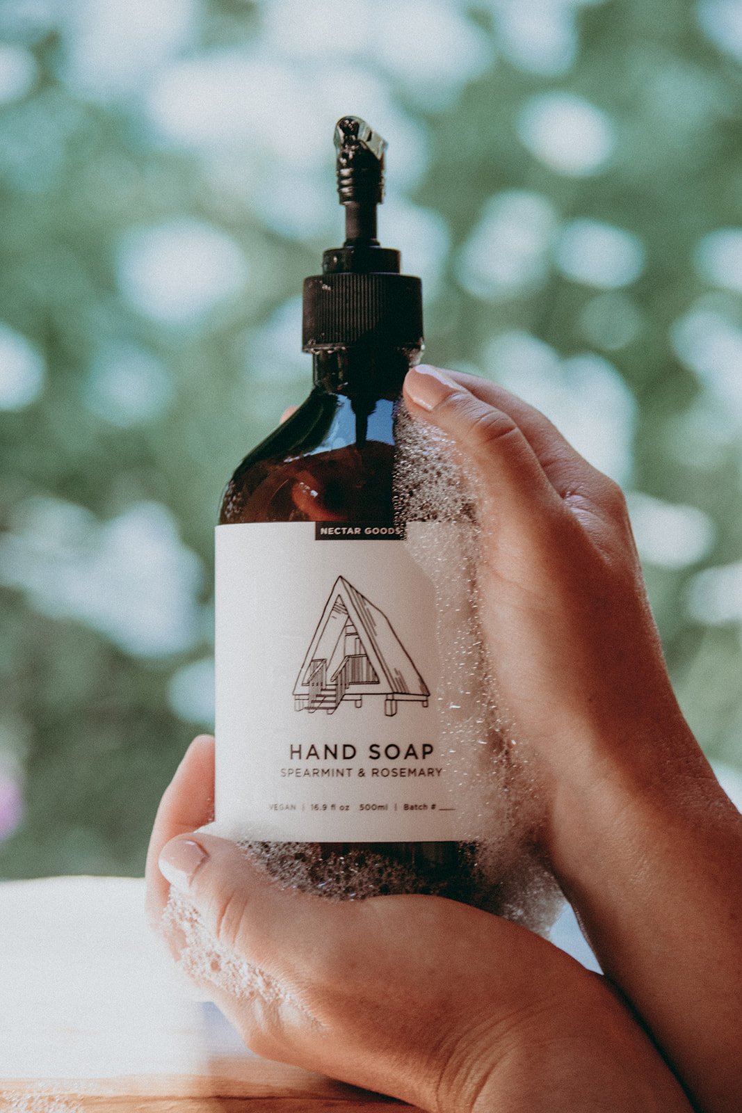 Nectar Goods Spearmint + Rosemary Hand Wash